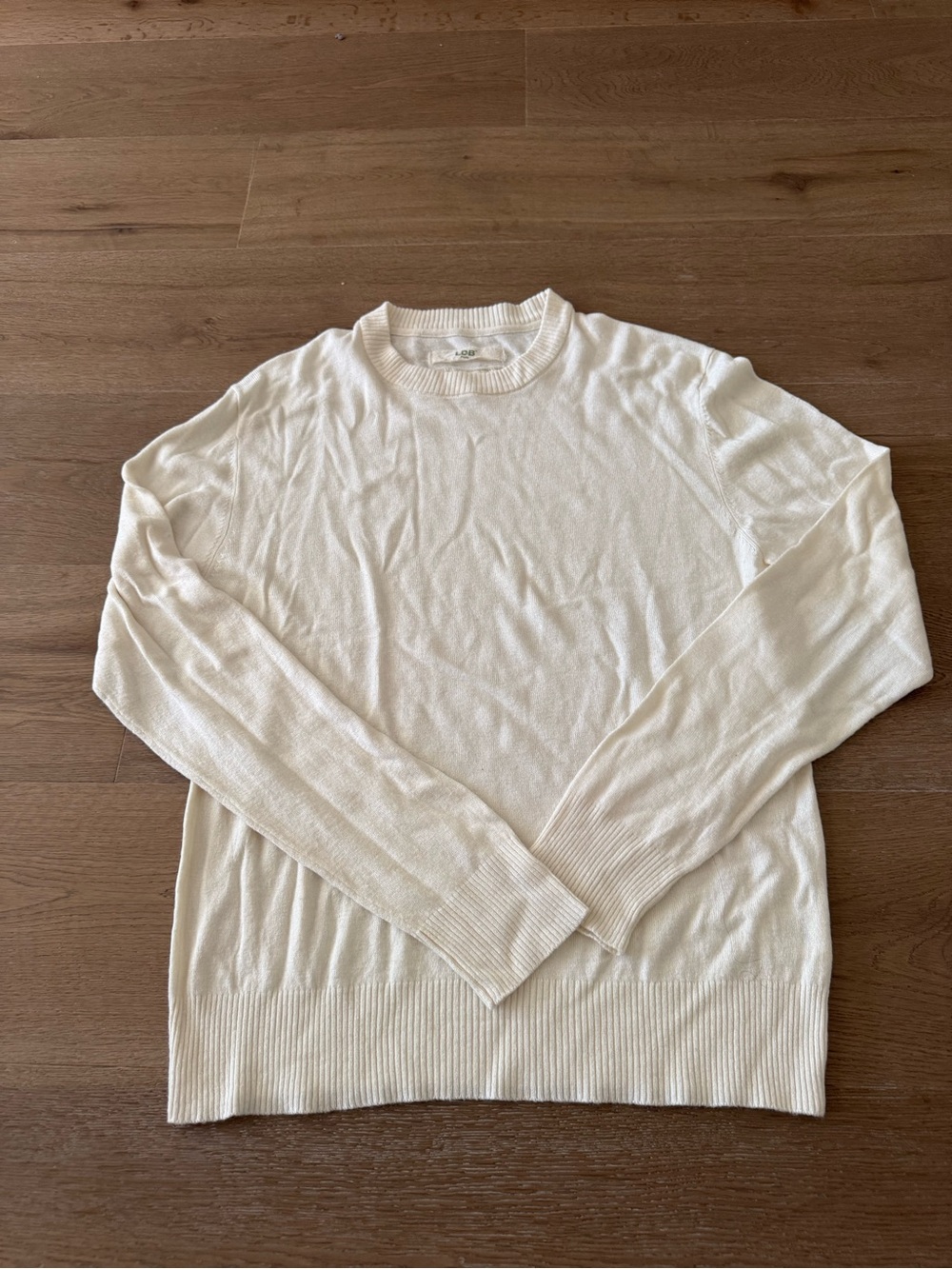 LDB Off-White Crewneck Sweater